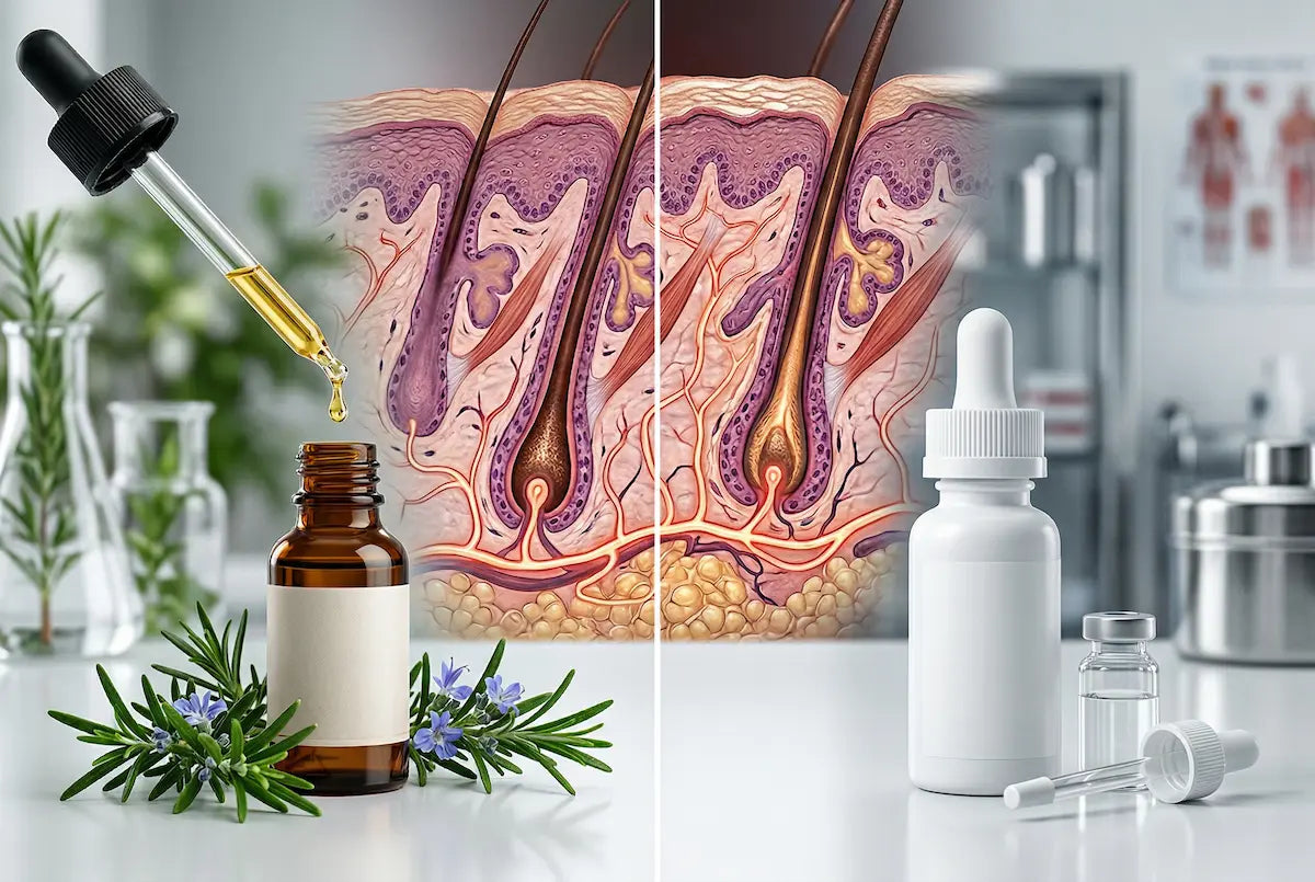 Rosemary Oil vs Minoxidil for Hair Growth: What the Research Shows
