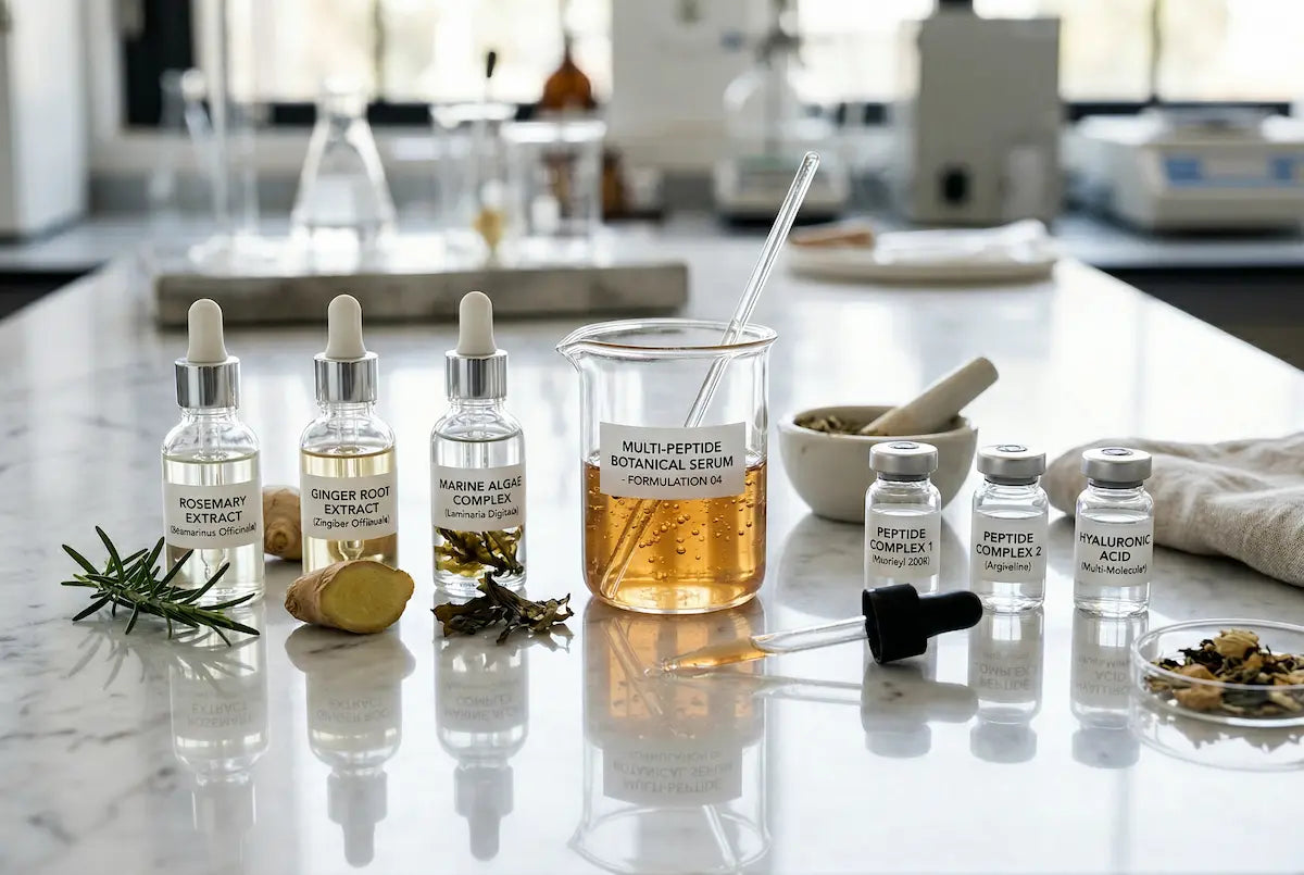 Best Hair Growth Serum Ingredients: Botanical vs Peptide Compared