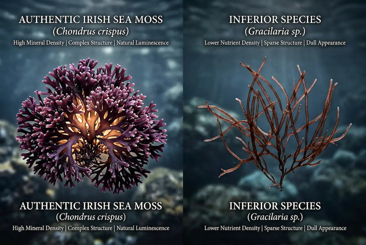 Irish Sea Moss: What Makes It Different from Other Seaweeds